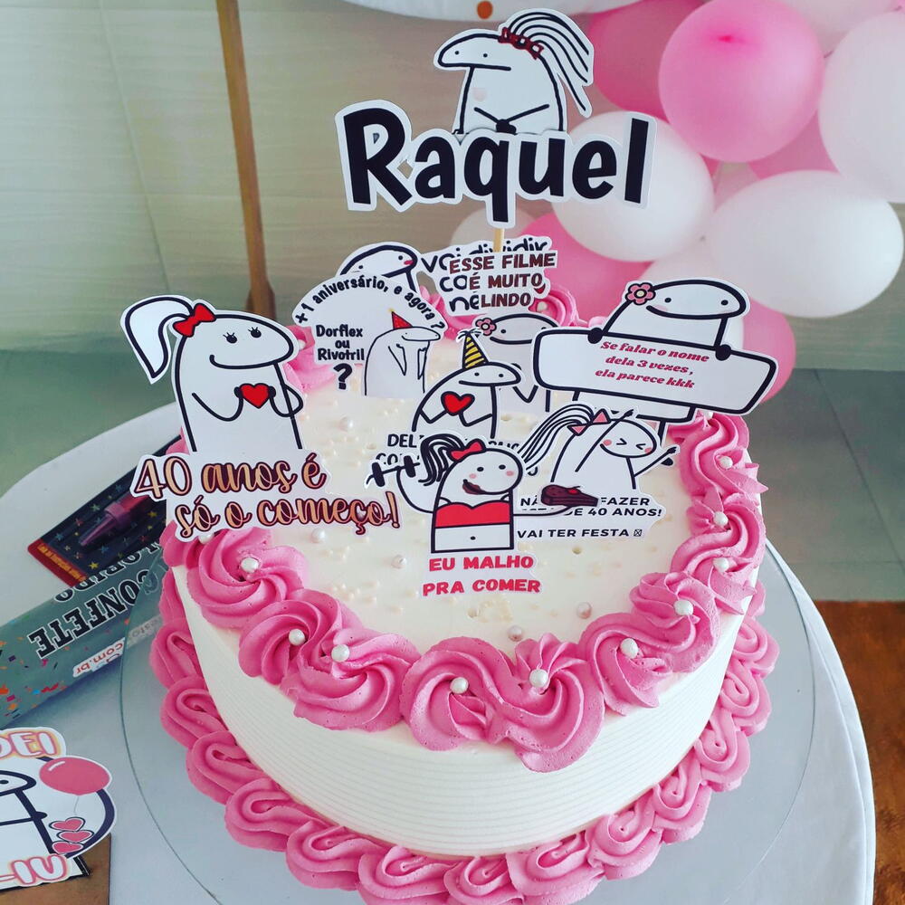 bolosdecorados #meme #chantininho #confeitariaartesanal