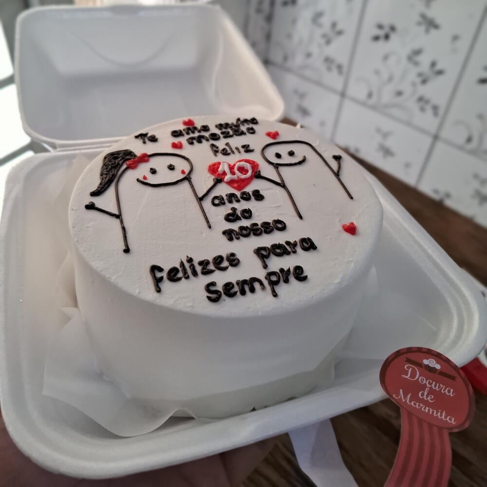 Bolo Meme Flork Bento Cake, Confectionery & Bakery Rio de Janeiro, buy at 140 BRL, Cakes at Delicias Da Mia with delivery
