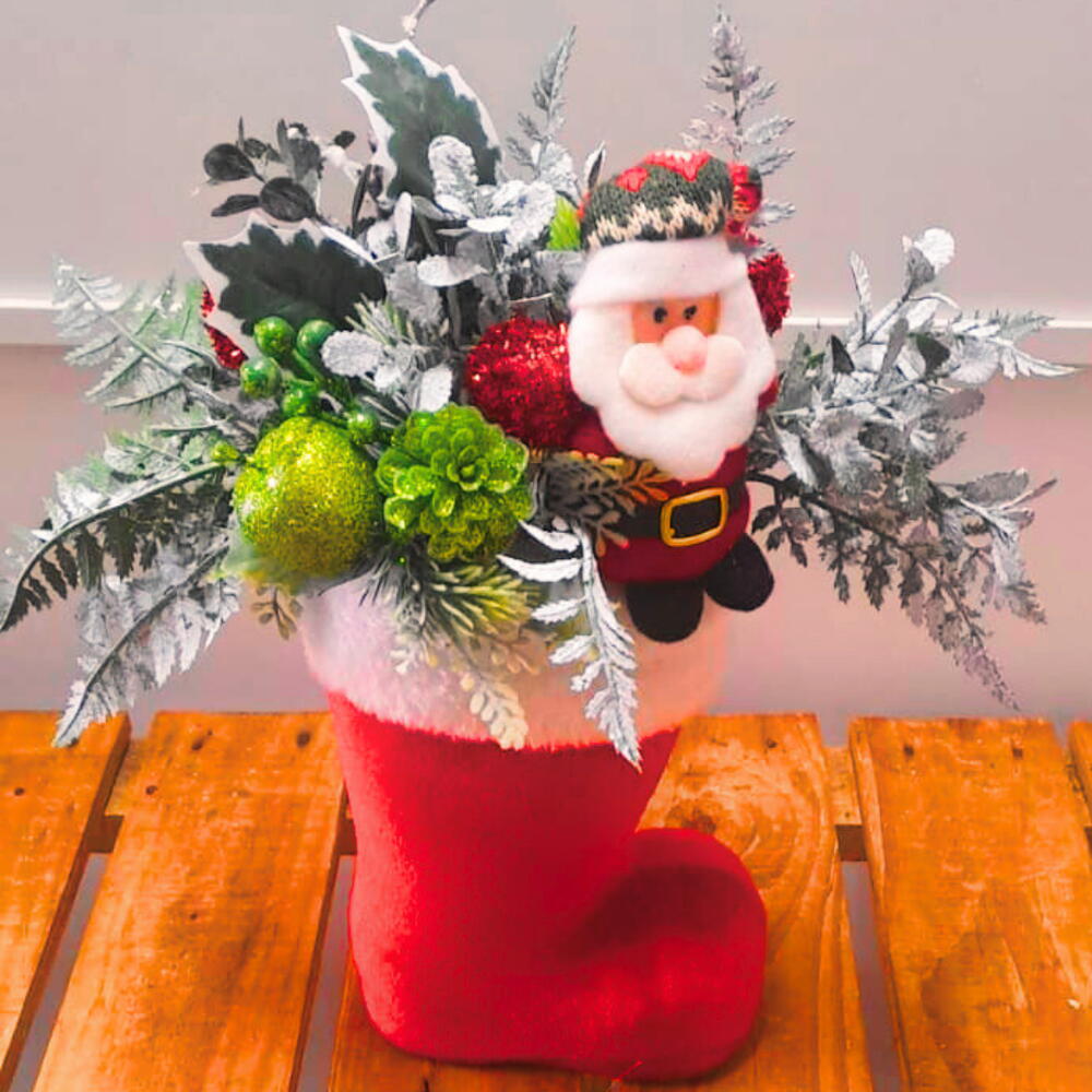 Enfeite natalino modelo bota, Decorações para casa São Paulo