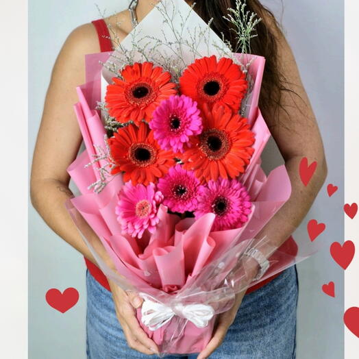 BUQUE DE GERBERAS