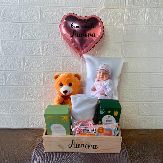 Caixote Cheirinho de Bebê – Um Presente Inesquecivel Para Celebrar a Chegada do Bebê