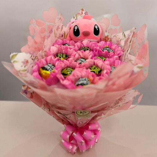 Buquê do Stitch (Rosa ou Azul)