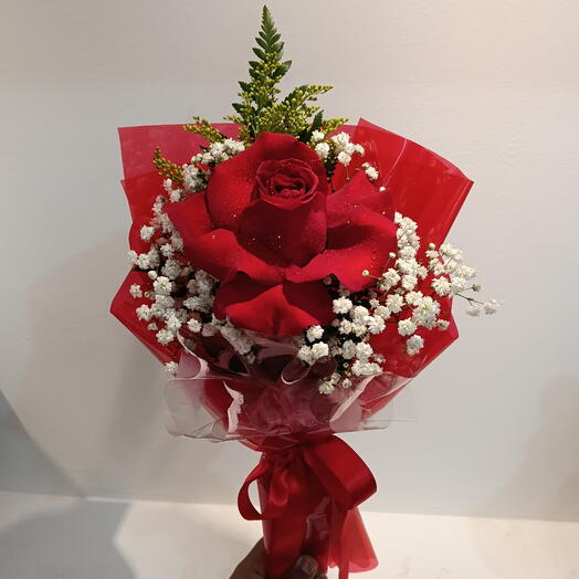Rosa Solitaria Luxo