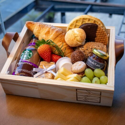 Cesta De Cafe Da Manhã Gourmet P