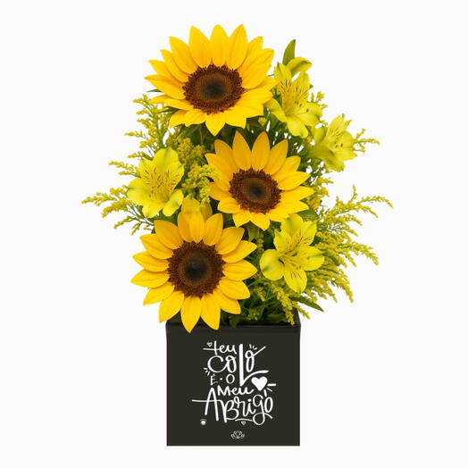 Arranjo de Girassol - O Teu Colo e o Meu Abrigo