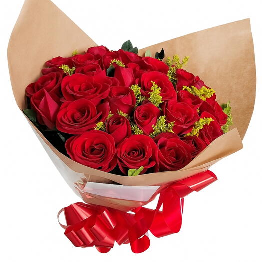 Buquê de 30 Rosas e Tango