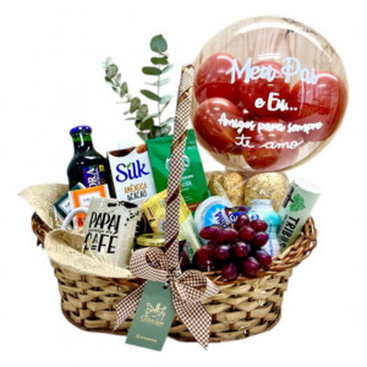 Cesta Vime Eucalipto Saudavel