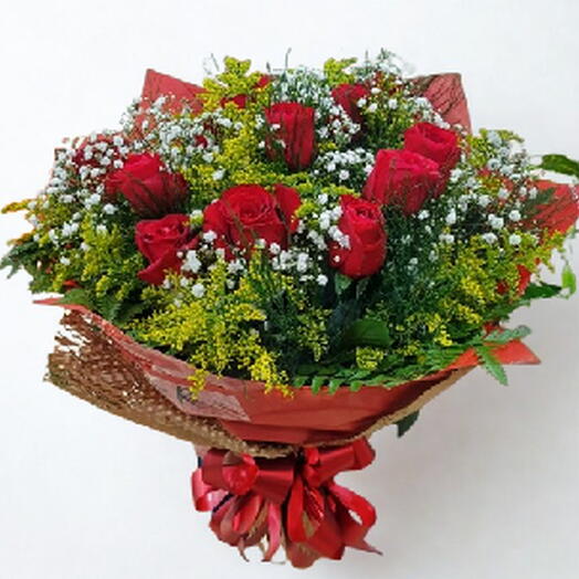 Buque 12 Rosas Importadas