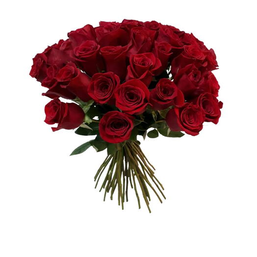 Buquê Luxo de 50 Rosas importadas