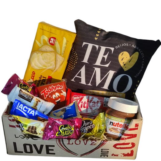 Cesta Chocolate – Te Amo Sempre