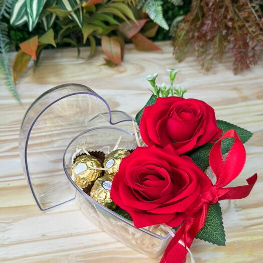 Coração de Acrilico