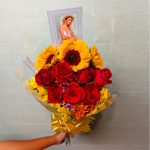 Buquê Sol e Paixão