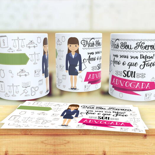 Caneca Profissão Advogada