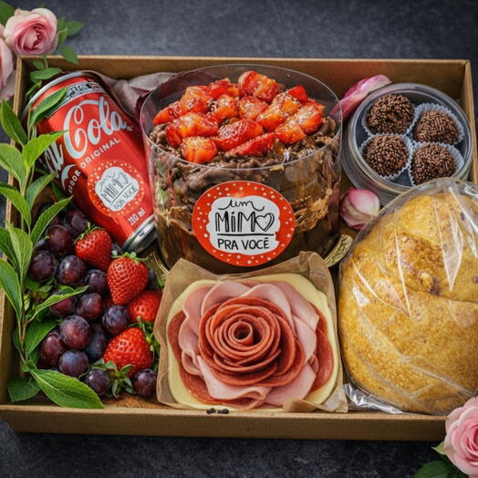 Cesta Festa Completa - Um Verdadeiro Presente