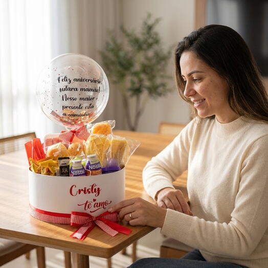 Box Cafe Da Manhã Dia Feliz