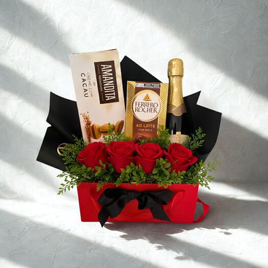 Presente Venero com Chandon