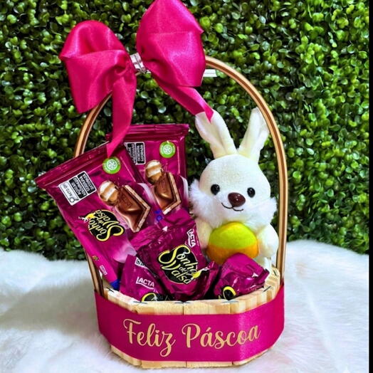 CESTA PASCOA PINK