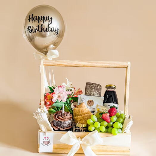 Cesta de Aniversario | Cafe da Manhã Completo