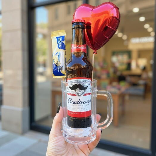 Caneca de Chopp Budweiser
