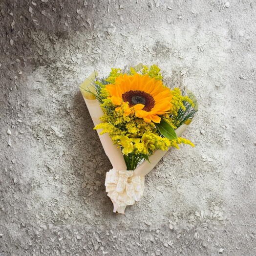 Girassol Solitario para presente