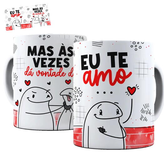 Caneca Flork Romântico - Varios Modelos para Escolher