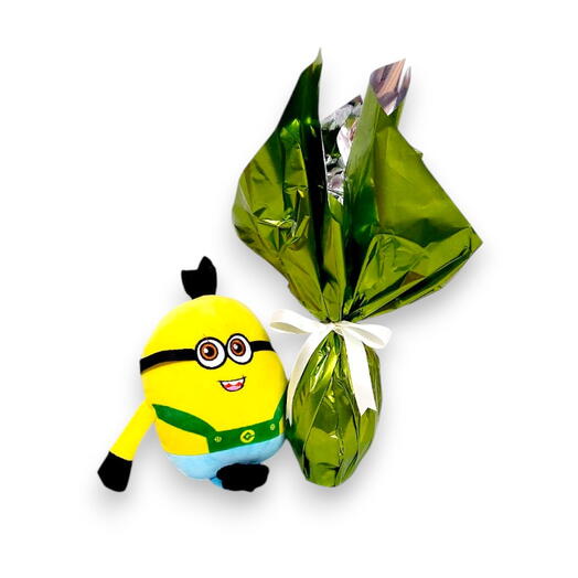 Ovo de Pascoa e pelucia Minions