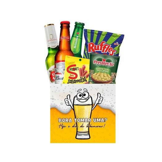 Cesta de Cervejas - Bora tomar uma