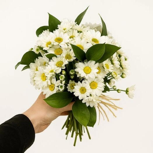 Buquê de Margaridinhas Brancas
