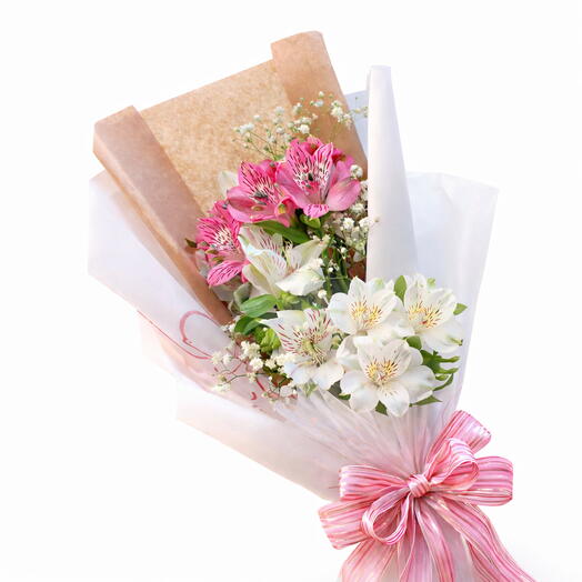 Buquê Encanto de Alstroemerias