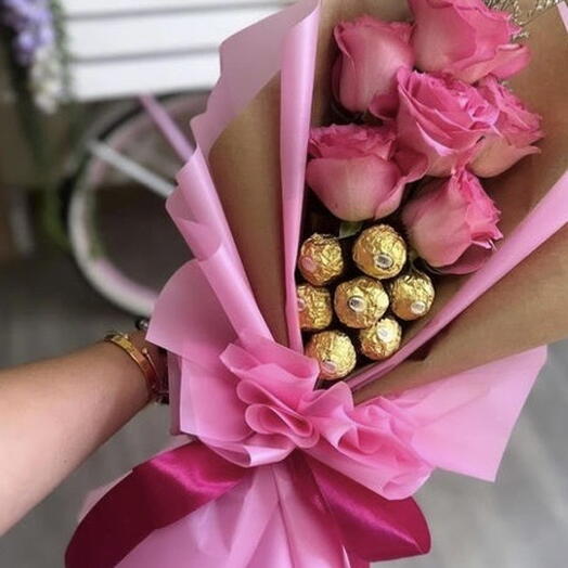 Buquê  com Chocolate