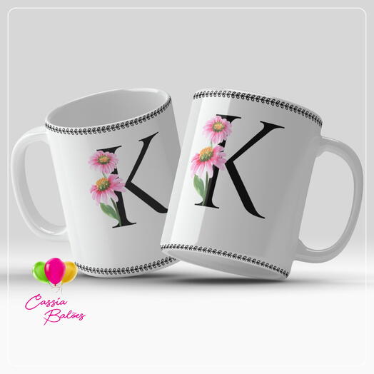 Caneca com Letra