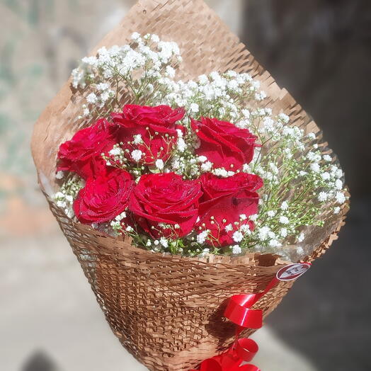 Buquê 6 Rosas