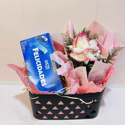 Box flores e Caixa de bombom