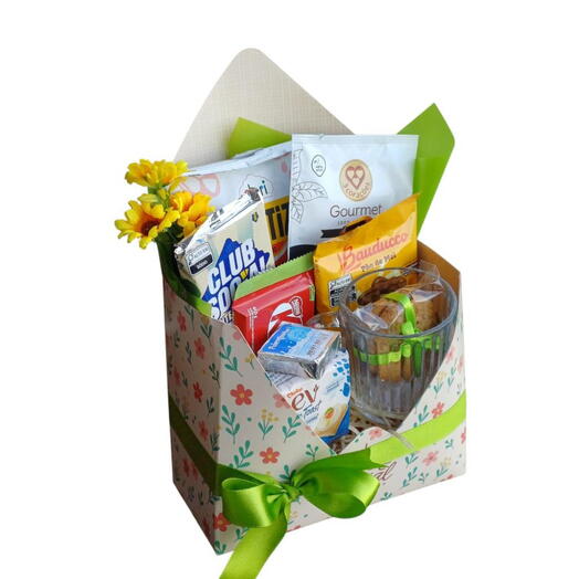 Cesta Envelope Bom Dia