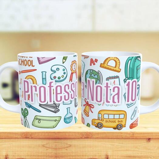 Caneca Professora Nota 10