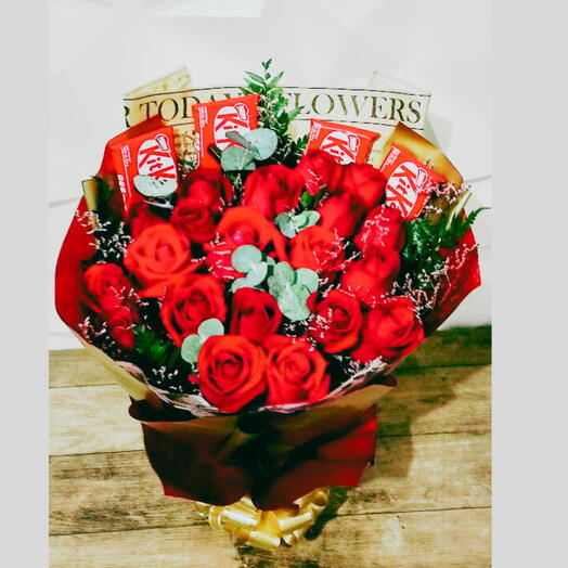 Explosão de Amor 20 Rosas