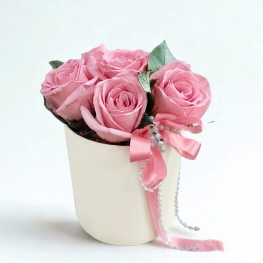 Box 6 Rosas Cor de Rosa