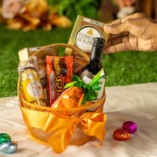 Presente de Pascoa Choco Orange Easter