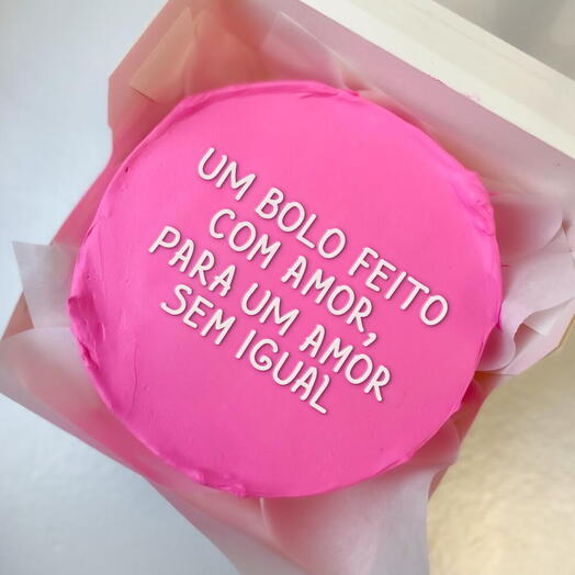 Bento Cake - Feito com amor