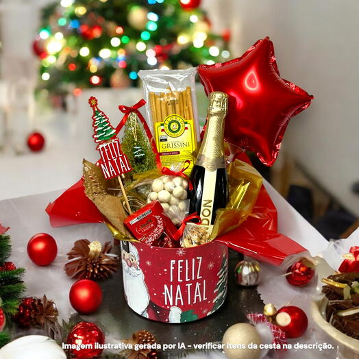 Box Luxo Natal com Chandon