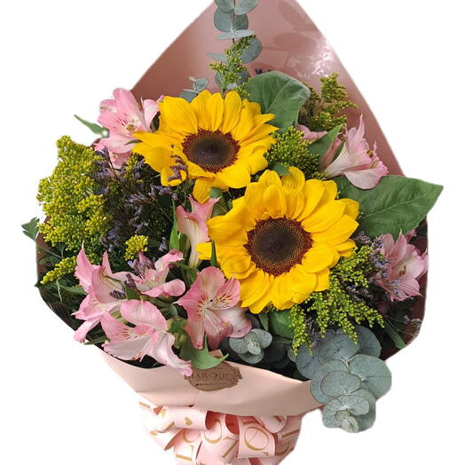 Bouquet Pequeno de Girassois