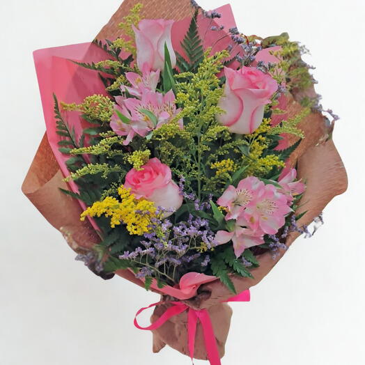 RAMALHETE DE 3 ROSAS