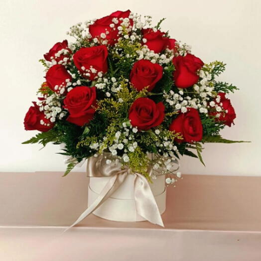 Box 24 Rosas Vermelhas