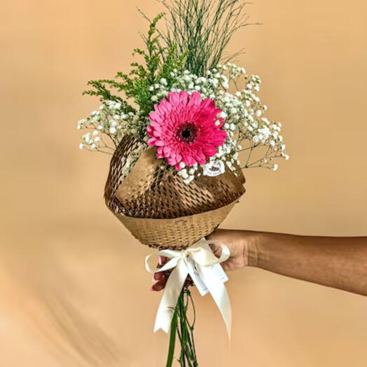 Gerbera Rosa Unitaria