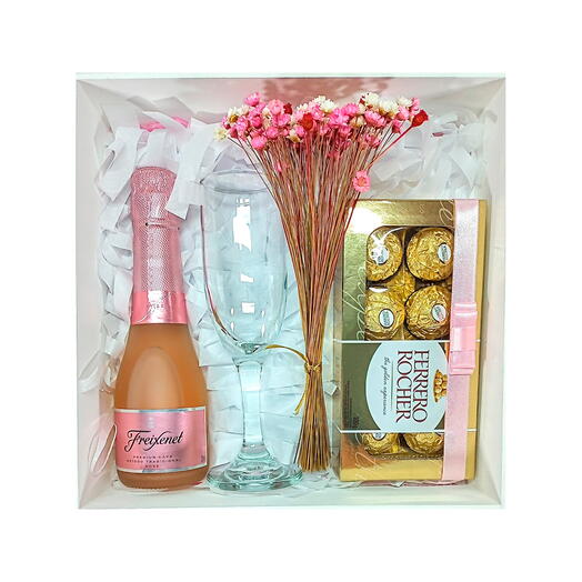 Freixenet Rose Mini e Bombons Ferrero