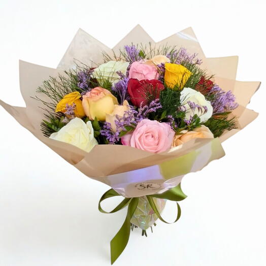 BOUQUET COLOR - 18 Rosas