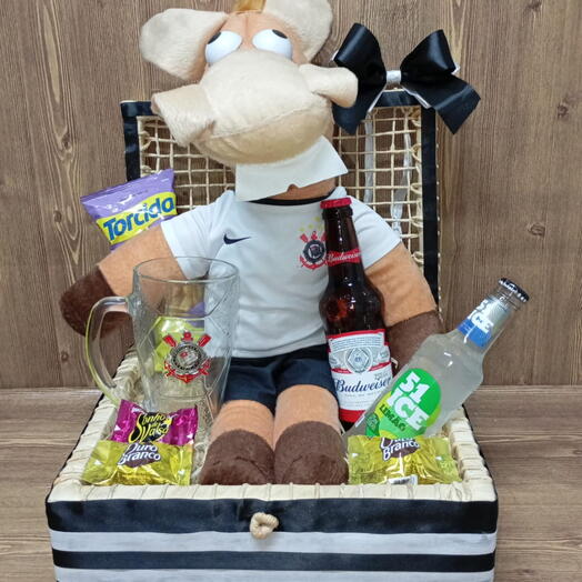 Cesta mascote Corinthians