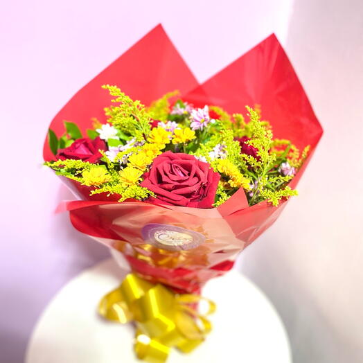 Buquê de Rosas Paixão