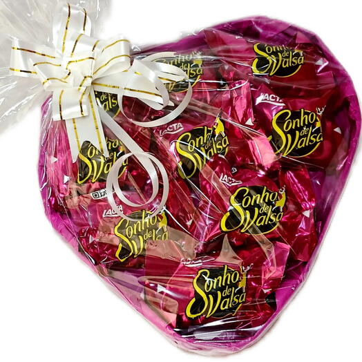 Coração c/9  Bombons Sonho de Valsa