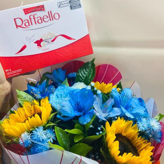 Buquê Van Gogh + Rafaello